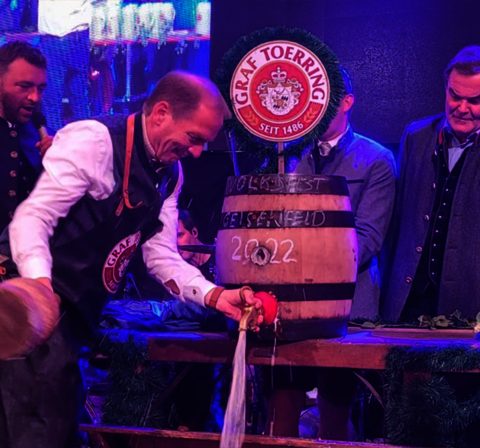 Volksfest Geisenfeld Anstich