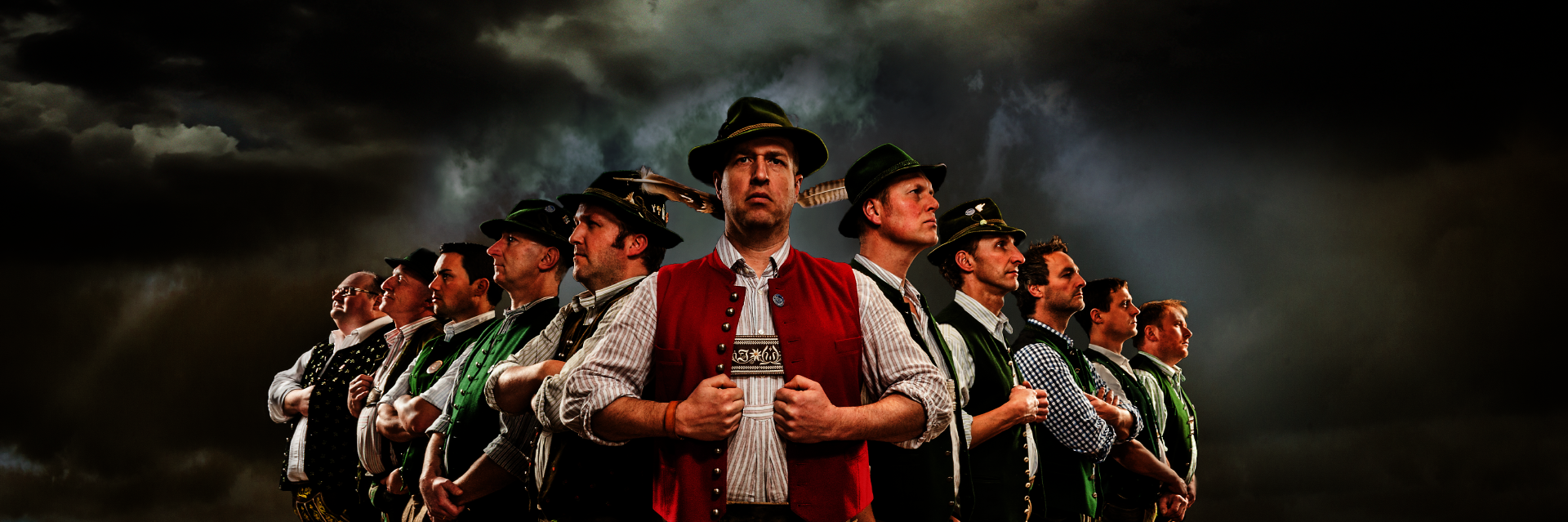 Gruppenfoto Blaskapelle Menzl
