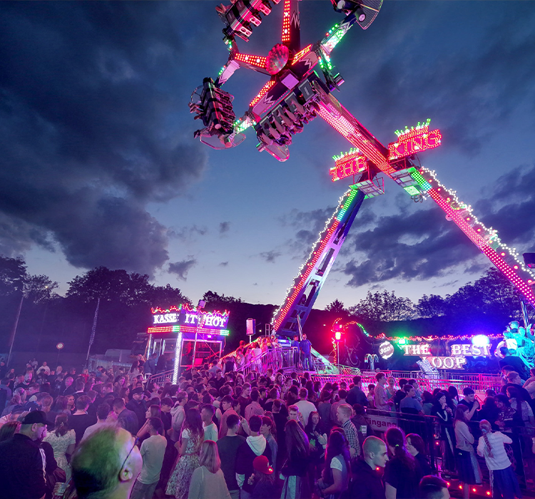 Frühlingsfest Cham außen